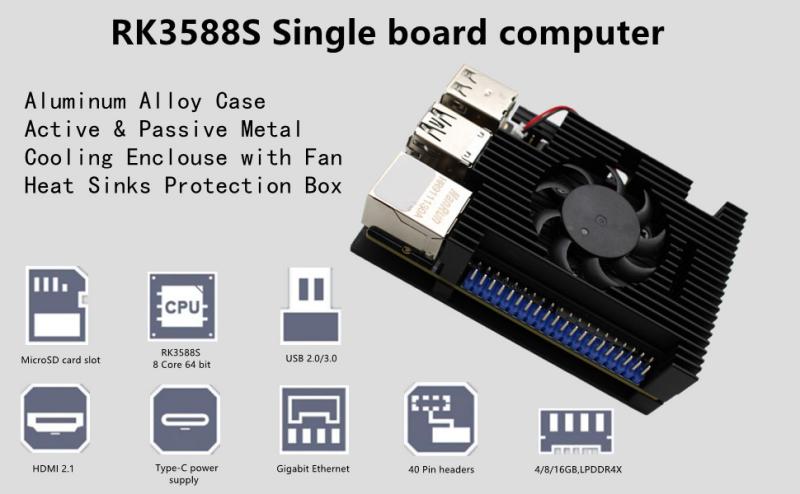 Pambuka kanggo papan pangembangan Rockchip RK3588S